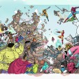 Une illustration super héroïque pour WIRED Magazine Réalisée par Ulises Farinas pour un article de WIRED Magazine qui ouvre le débat sur l’avenir des comics depuis l’arrivée de l’iPad.