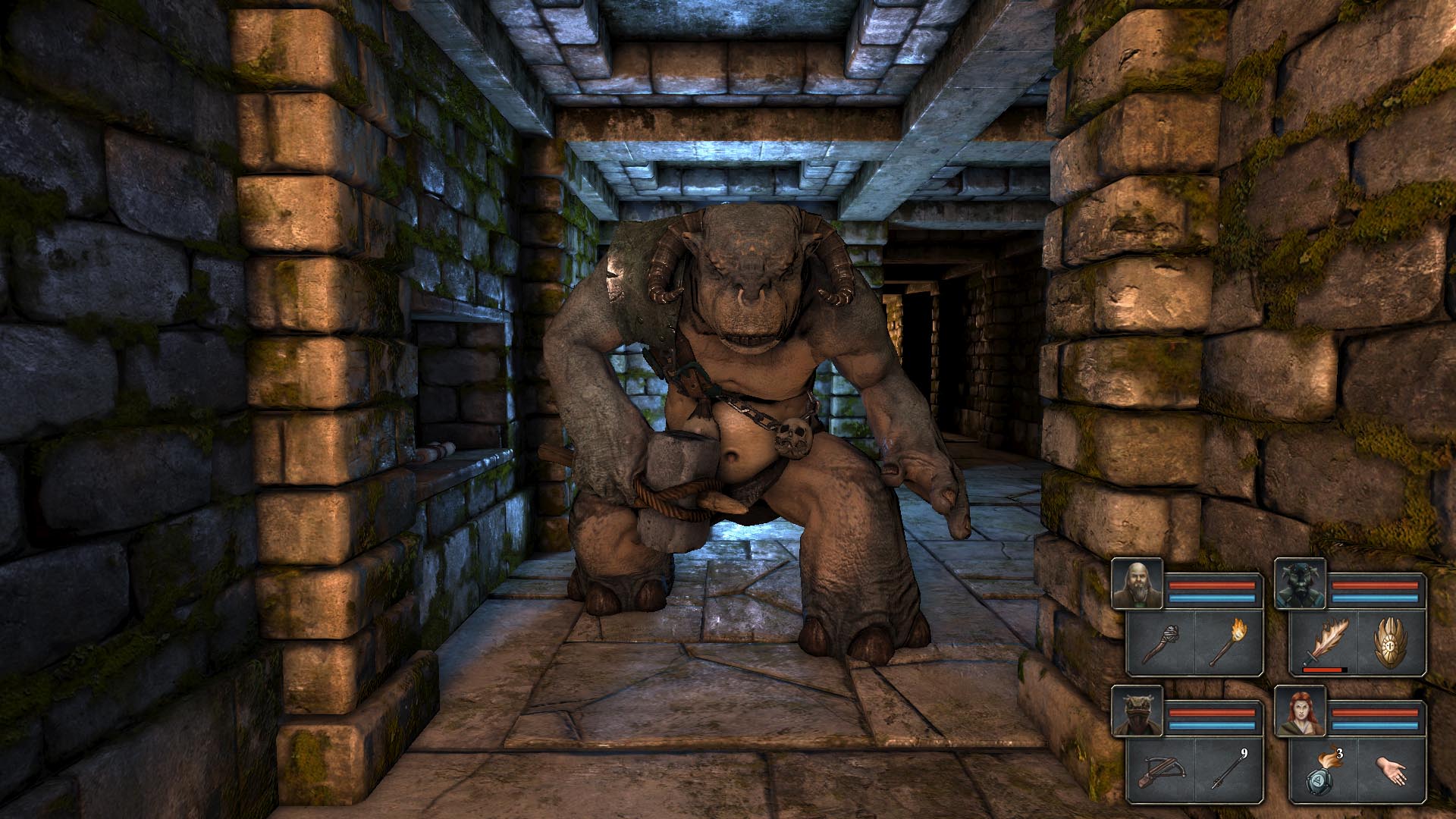 dungeon crawler Legend of Grimrock test