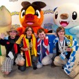 Fin mars a eu lieu le Championnat de France Pokémon à Paris : 5 français âgés de 9 à 12 ans se sont sélectionnés pour la prochaine étape, à savoir...