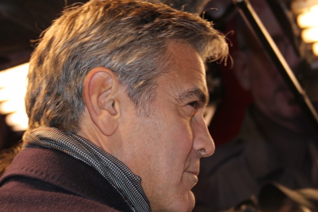 George Clooney et son regard perçant, what else ?