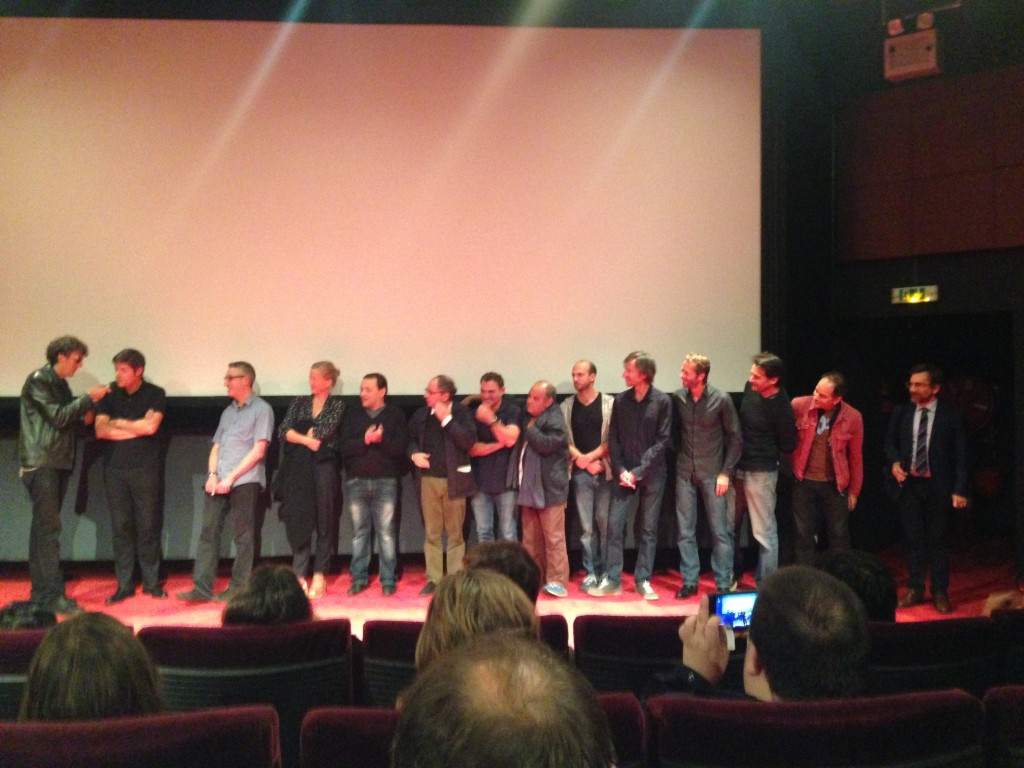 Une grande partie de l'équipe du film était présente à l'Etrange Festival pour présenter le film.